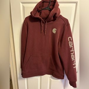 Maroon carhart sweatshirt